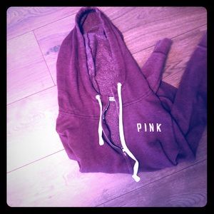Pink zip up! Like new
